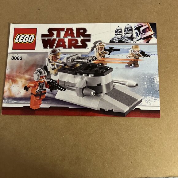LEGO Star Wars 8083 Instruction Manual Replacement Booklet INSTRUCTIONS ONLY - Picture 1 of 2